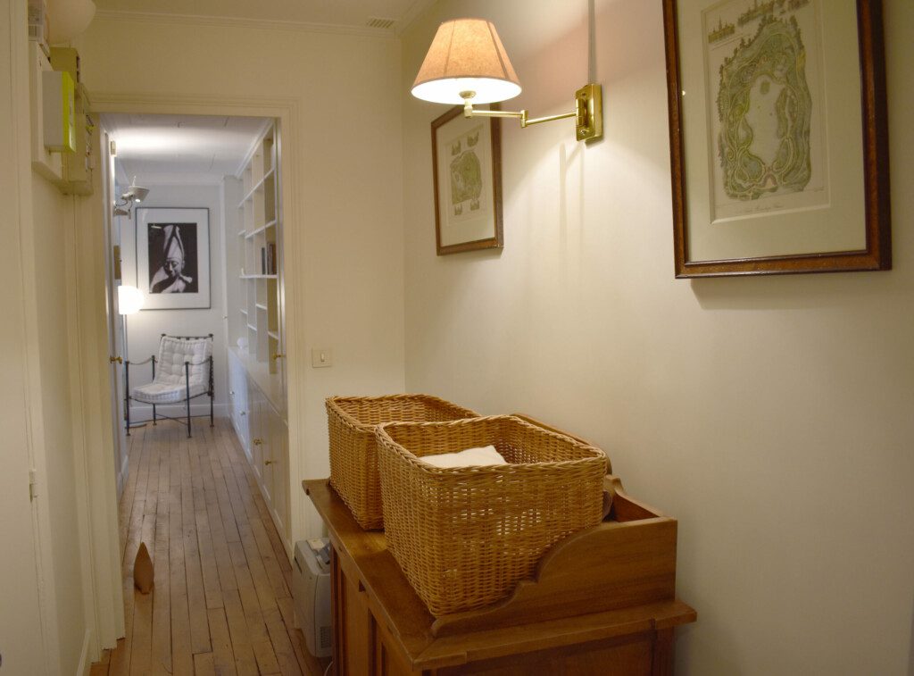 corridor leading to the living room scaled